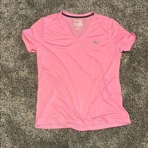 Reebok Women's Pink V-Neck Top